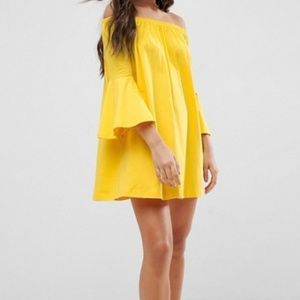 Off the Shoulder Mini Dress